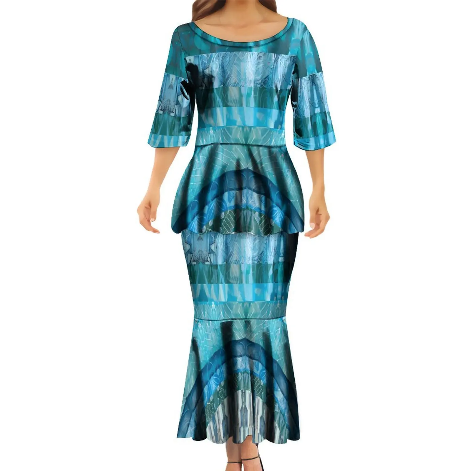 samoan mermaid dress Beautiful customer photos in our Sila Mermaid Dress #polynesian #islandfashion #samoan #islandgirl #trending