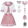 1 Set Traje De Marinero-Rosa