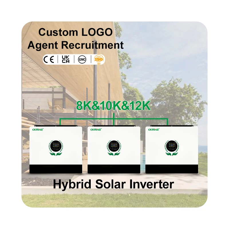 CKMINE Hochleistungs-netzunabhängiger Solarwechselrichter mit 12 kW / 12 kVA, doppelte MPPT- und Ausgangsschnittstellen, 550 V DC Eingang, 220 V / 230 V Ausgang, netzgekoppelter Hybrid-Solarwechselrichter für Haushaltsgeräte
