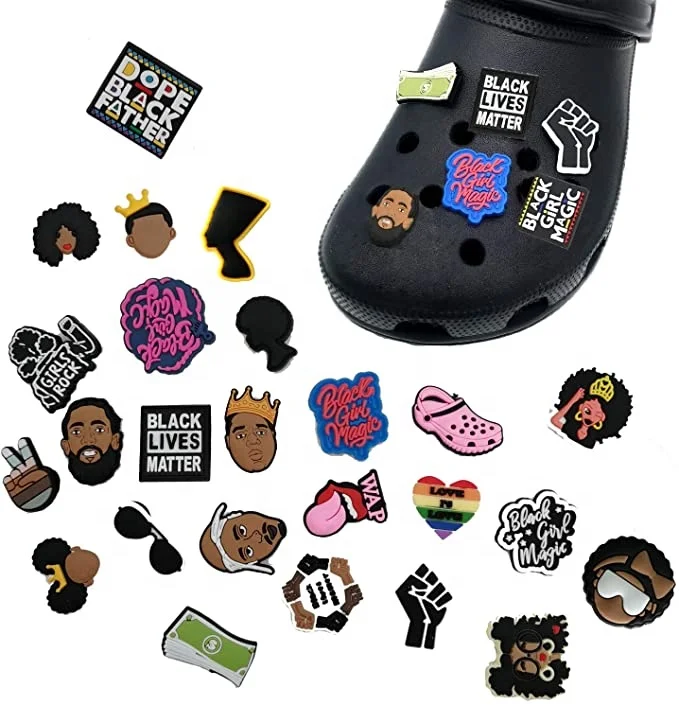 Wholesale Mexican Sneaker Crocs Shoe Charms For Commercial Promotion