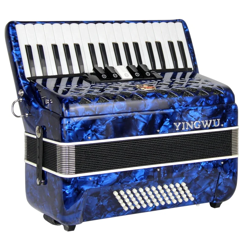 Parrot Brand 34-Key Diatonic Accordion for Children - 60 Bass