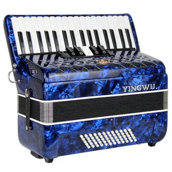 Parrot Brand 34-Key Diatonic Accordion for Children - 60 Bass