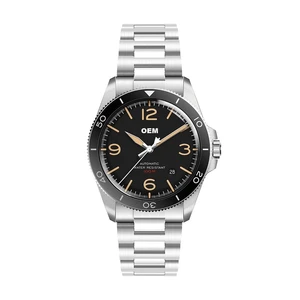 Custom Branded Mechanical Watches High Quality Super Luminous Men 100M Waterproof Watches Automatic Divers