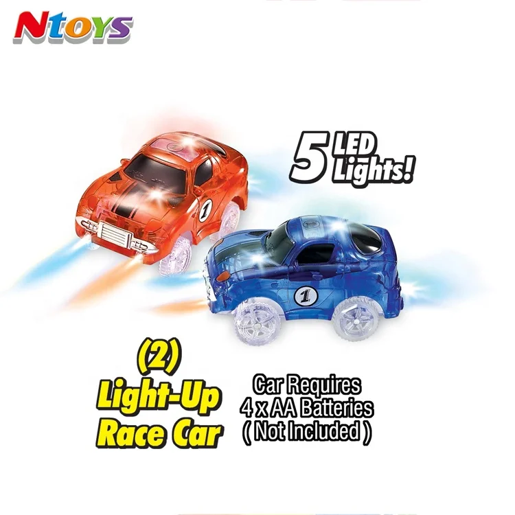 Magic Glow Tracks Glowing Race Track with 2 Lighting Cars