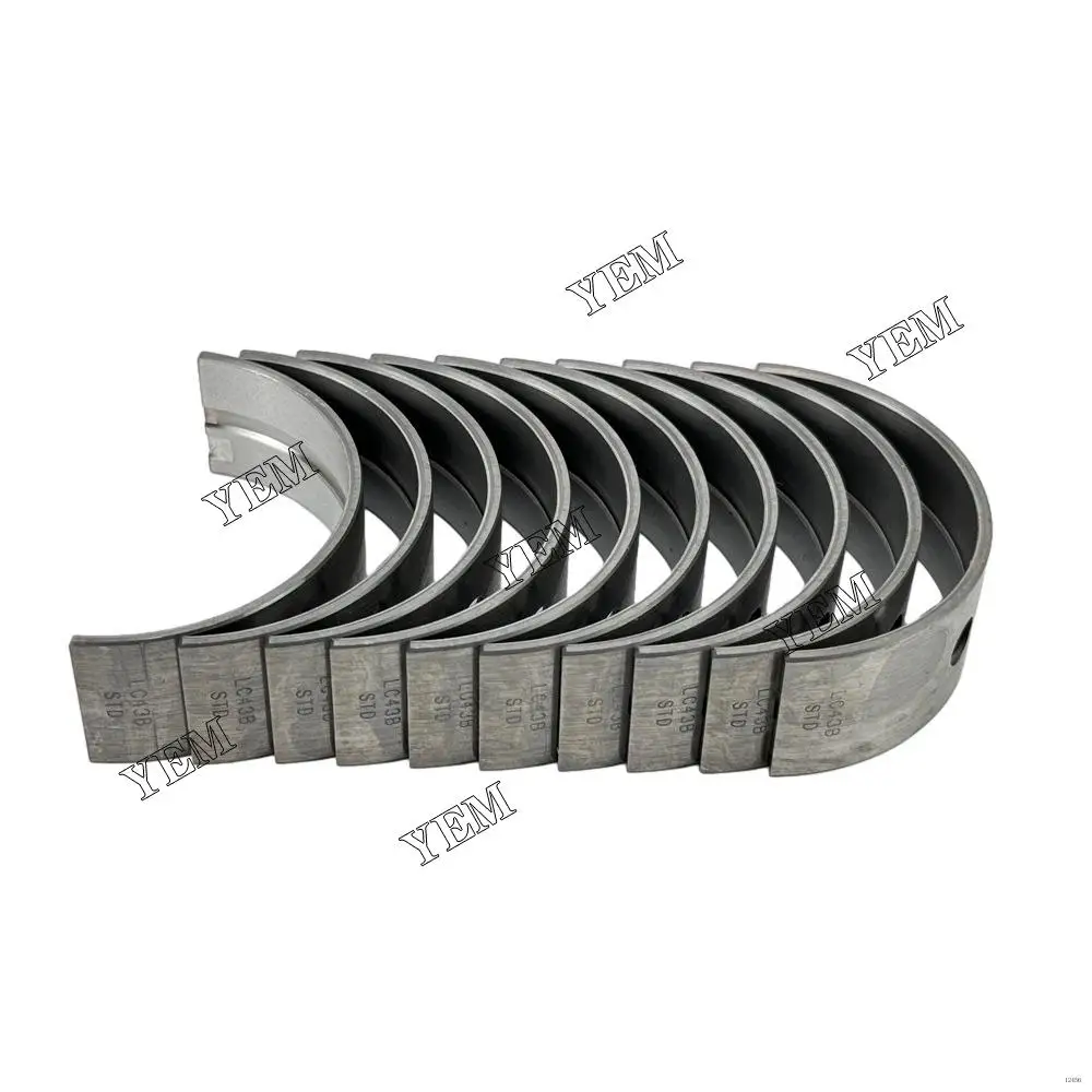 Main Crankshaft Bearings For Isuzu 4FB1 Excavator Parts
