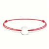 Cordoncino Argento+Rosso