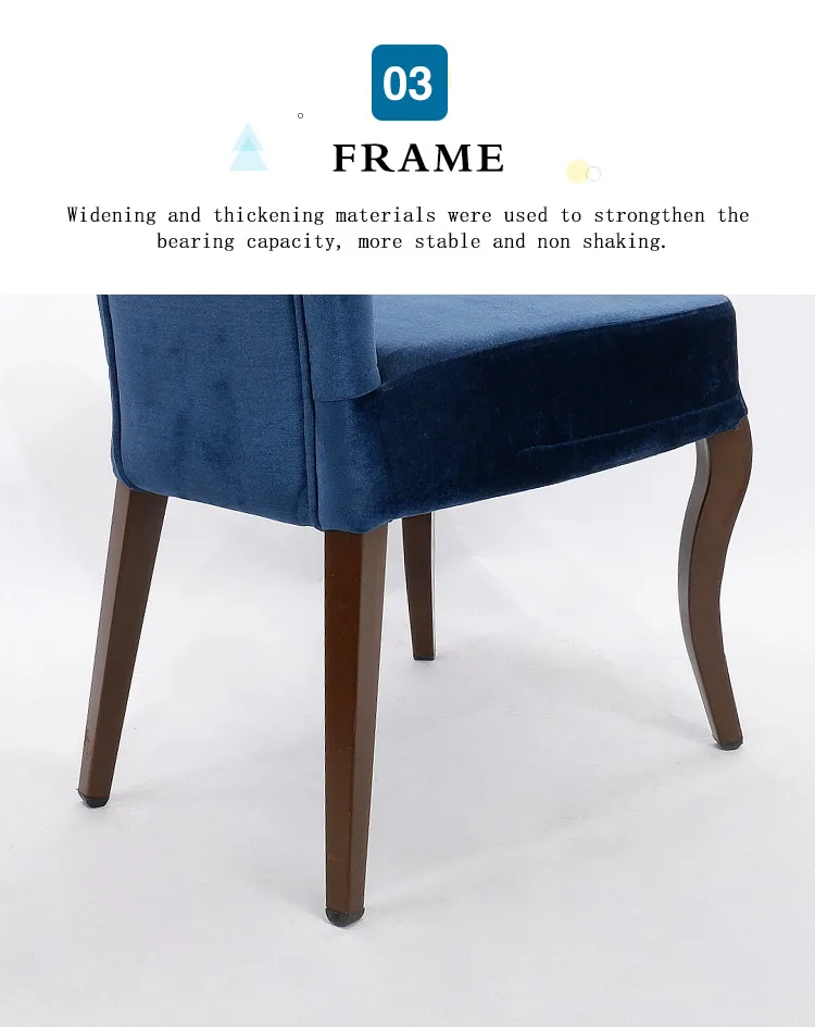 blue velvet dining chairs