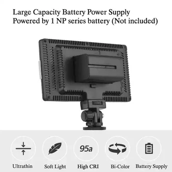 Professional LED-416 Conference Kit Chargeabal Photography Photo and Film Shooting Studio Led Lights Panel product image