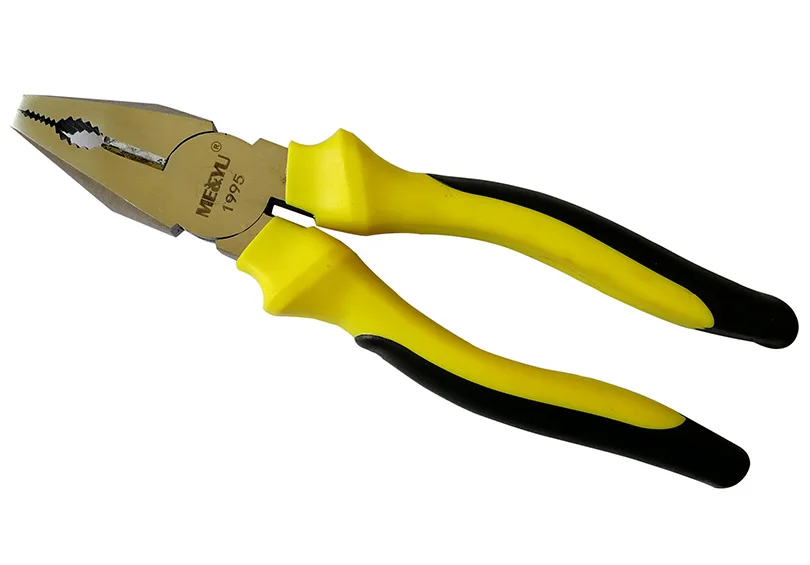 200mm 8in Double Color Handle Cutting Fishing Combination Plier Set Herramienta  Alicates Hand Tools
