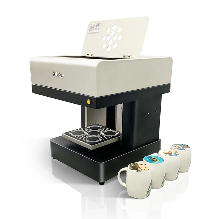 Selfie-Printing Coffee Machines : Edible Ink