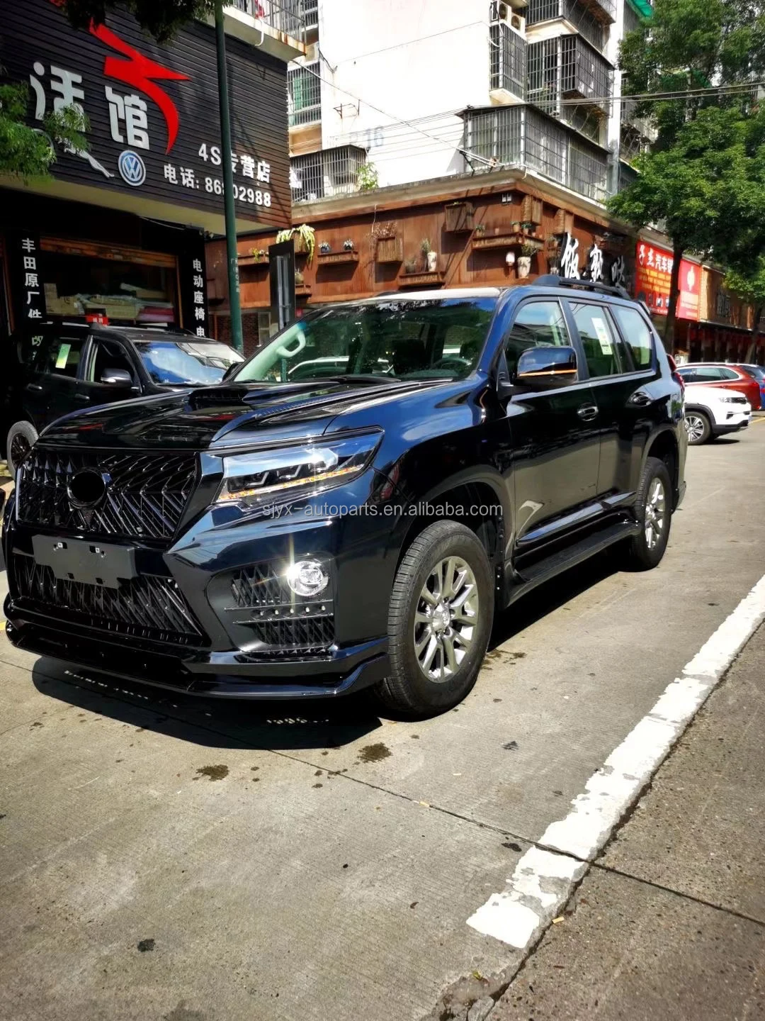 Car Body Kit for Sale - Prado 150 Rear Bumper PP Cruiser