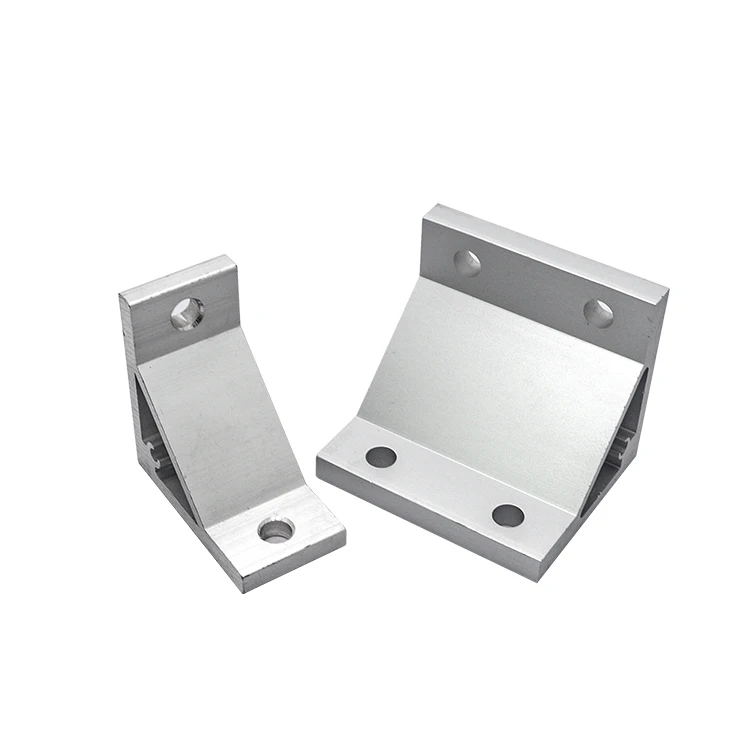 80 High Vertical Aluminum Corner Code Fixing Parts, Aluminum Profile Accessories, Connecting Bracket Corner Parts