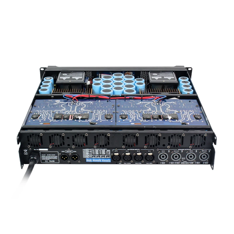 Pro High Subwoofer Audio 2500 Watt 100v Public Address System Circuit Kelas Td Power pa Amplifiers