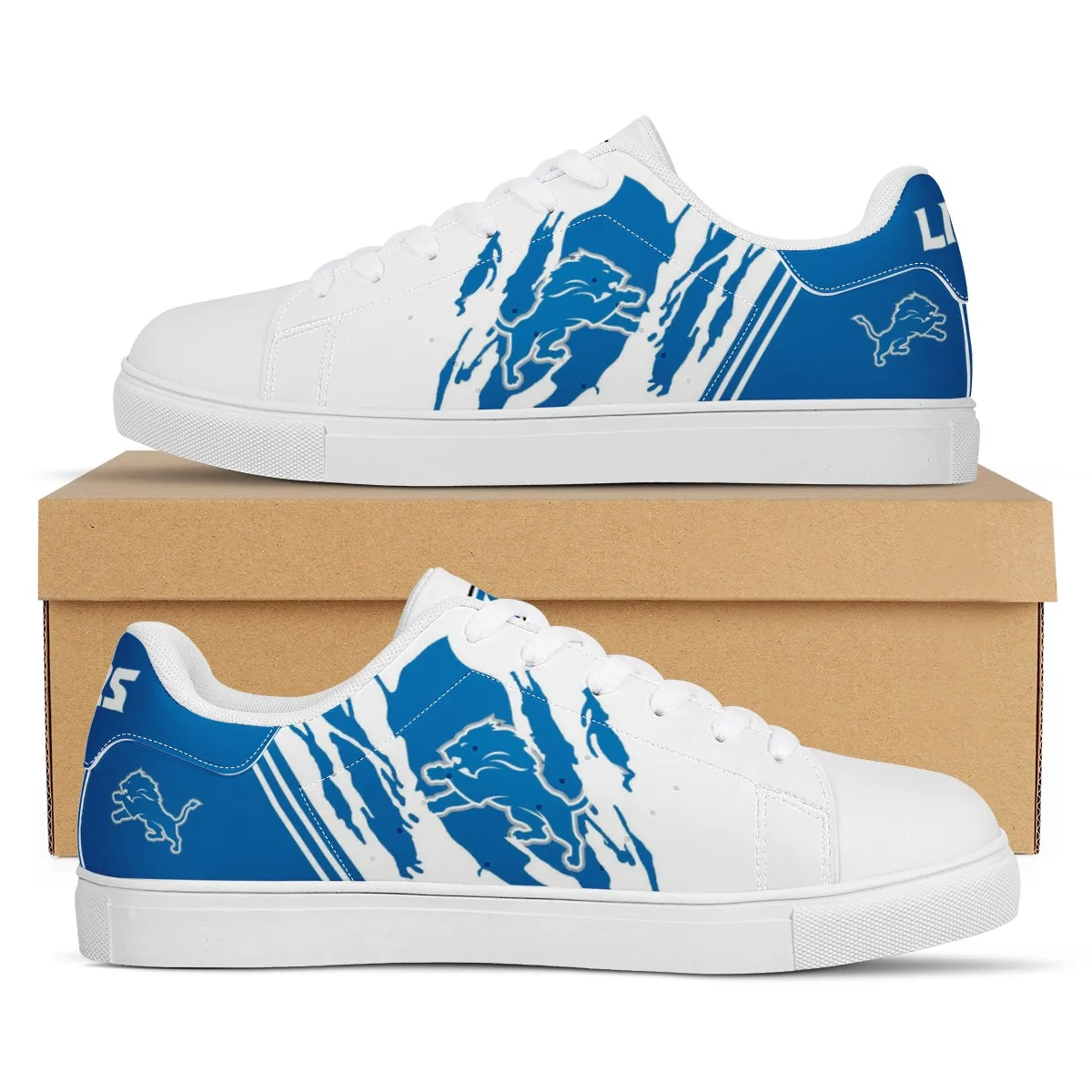 Groothandel Teams Detroit Lions Custom Print Logo Ontwerp Sport Schoenen  Sneaker Unisex Ademende Voetbal Team Casual Schoenen - Buy Lions  Sneakers,Sport Schoenen,Lions Schoenen Product on Alibaba.com