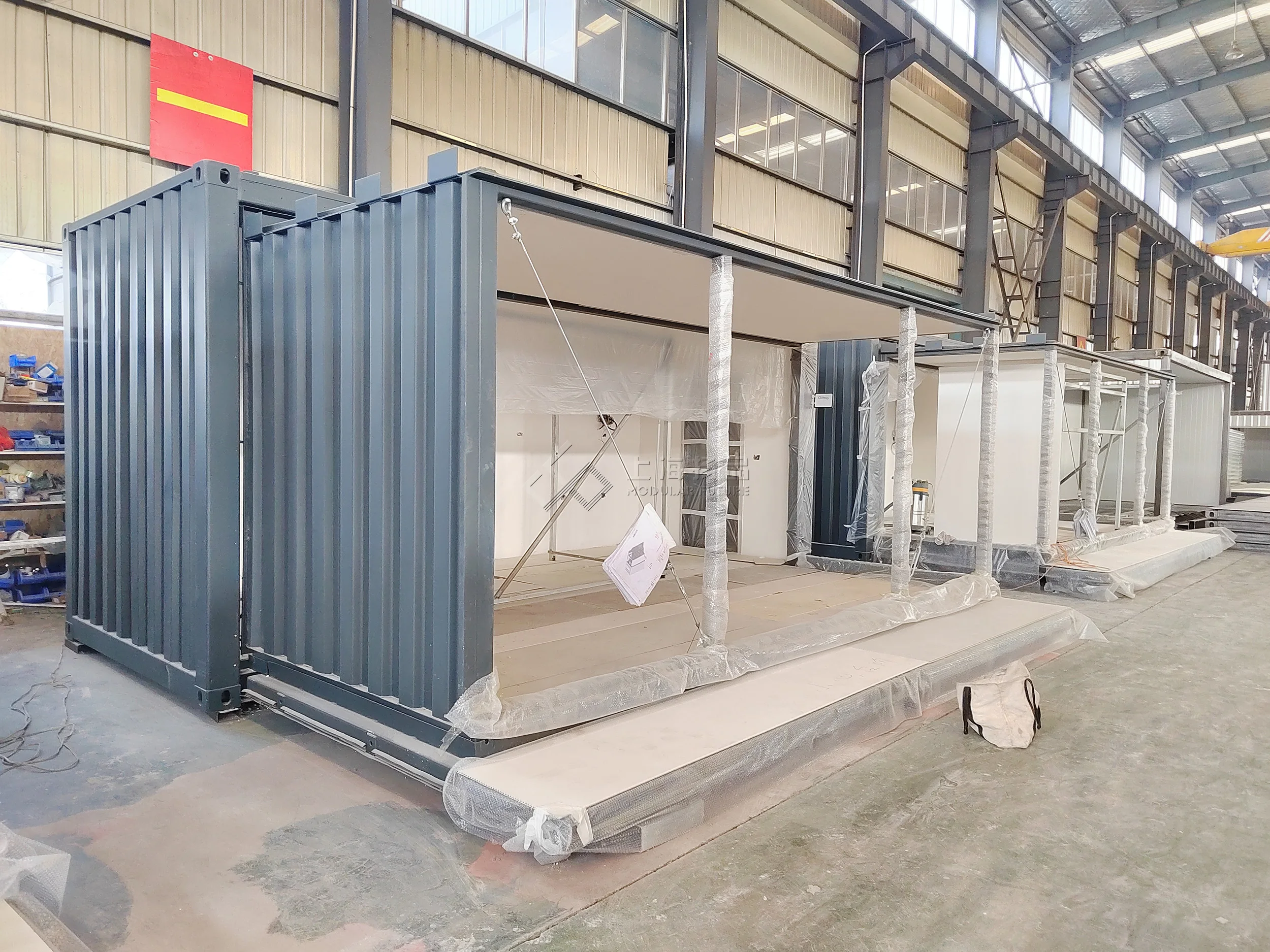 20ft Prefabricated Portable Toilets Mobile Portable Container Restroom ...