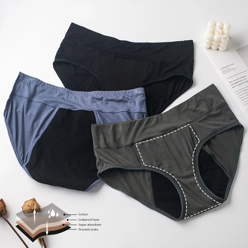 Cotton Period Brief -gusset reference