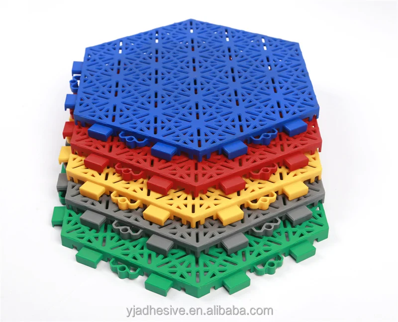Durable PP Plastic Modular Interlocking Volleyball Court Flooring Material Cheap Indoor Basketball Sports Courts