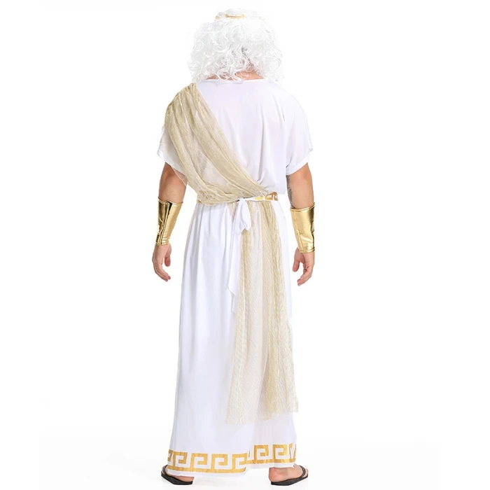 slim fit dress slacks Elegant Greek Mythology Style Lolita JSK Irregular Hem White JSK Dress