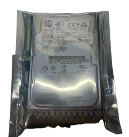 Nuwe oorspronklike 785069-B21 785411-001 12G 10K 2.5duim SAS kServer harde skijf