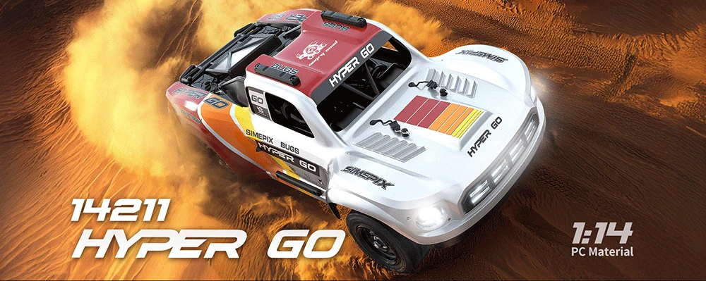 New HOSHI MJX 14211 Brushless 1/14 Scale Off-Road RC Car - High