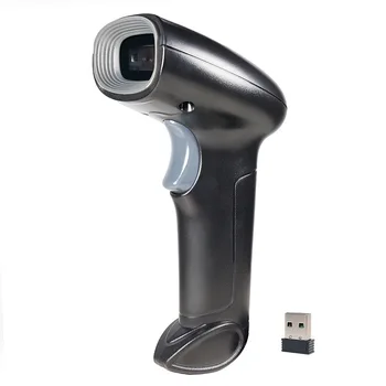 2.4GHz Wireless Warehouse Barcode Scanner 1D/2D Auto QR Code Reader Gun WHS22 High Performance Wireless Barcode Scanner