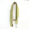 Green velvet dog leash