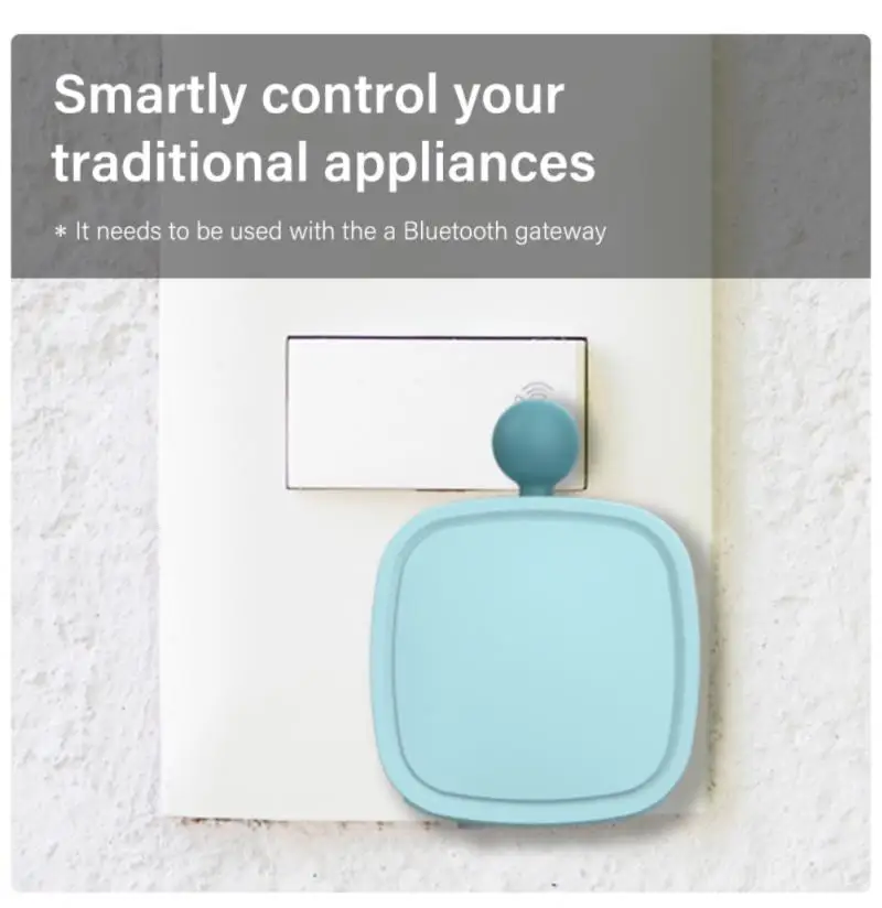 Rsh smart switch tuya, novo, o menor robô adaprox fingerbot, braços mecânicos inteligentes, app, controle remoto, funciona com alexa e google home