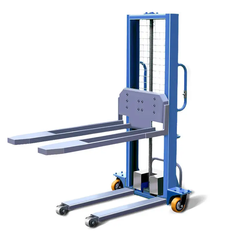Self Loading Lifting Portable Forklift Electric Stacker