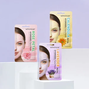 MOND'SUB Private Label Moisturizing Functional Facial Mask Hydrating Crystal Collagen Korean Hydrogel Face Mask Sheets