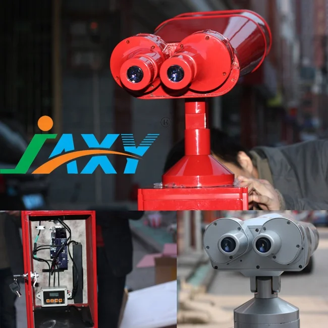 Широкоугольный двойной окуляр Jaxy с высоким разрешением 25X100, большой живописный телескоп с монетами