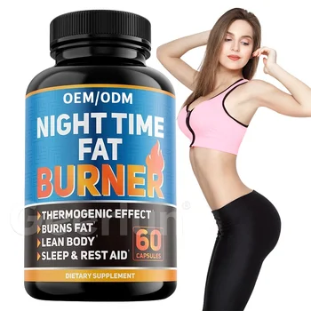 Factory Fast Weight Loss Slimming Product For Flat Tummy Night Time Fat Burner Capsules Supplements