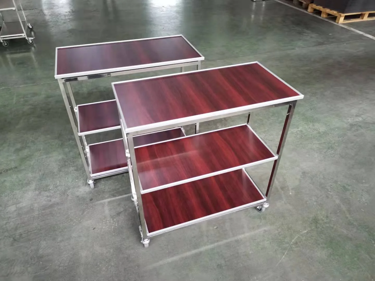 Aircraft Aviation Inflight Foldable Folding Table Trolley