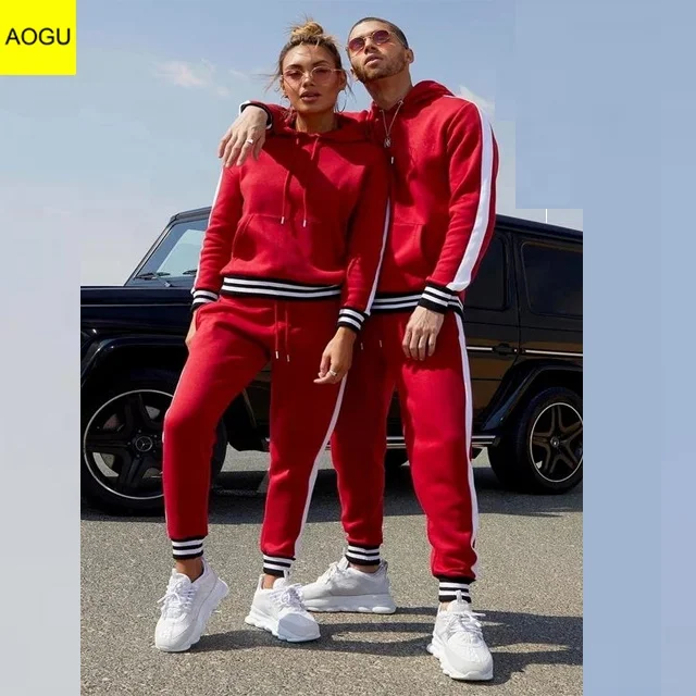 tracksuit couple