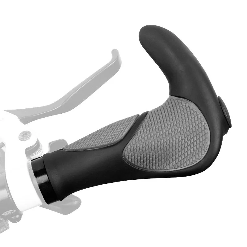 New Image Integrated TPR Rubber Handlebar Grip for MTB BMX Cycling Comfortable Hand Rest for Mountain Bike Grippings Bicycle