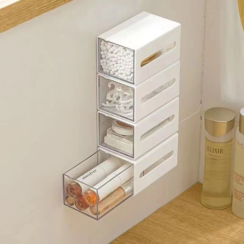 Modern Wall-Mounted Organizer Box Rustproof Design for Garage Laundry Room Space Saving for Home Office