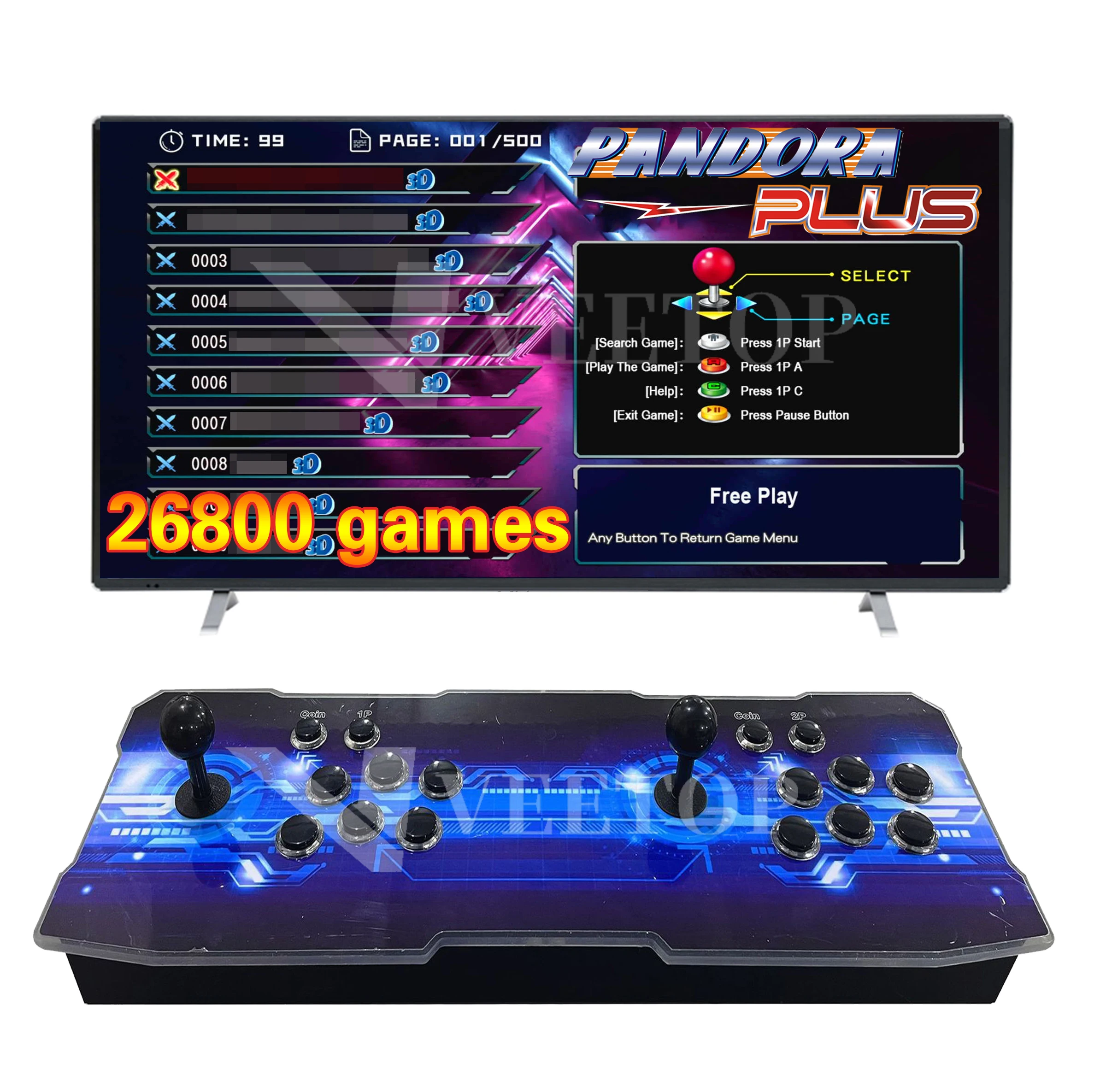 TOY　クアトロ・ナイト　3パックセット 　（旧 エンドナイト・ライト ） 14-Inch Arcade Video Game Console Folding Moonlight Treasure