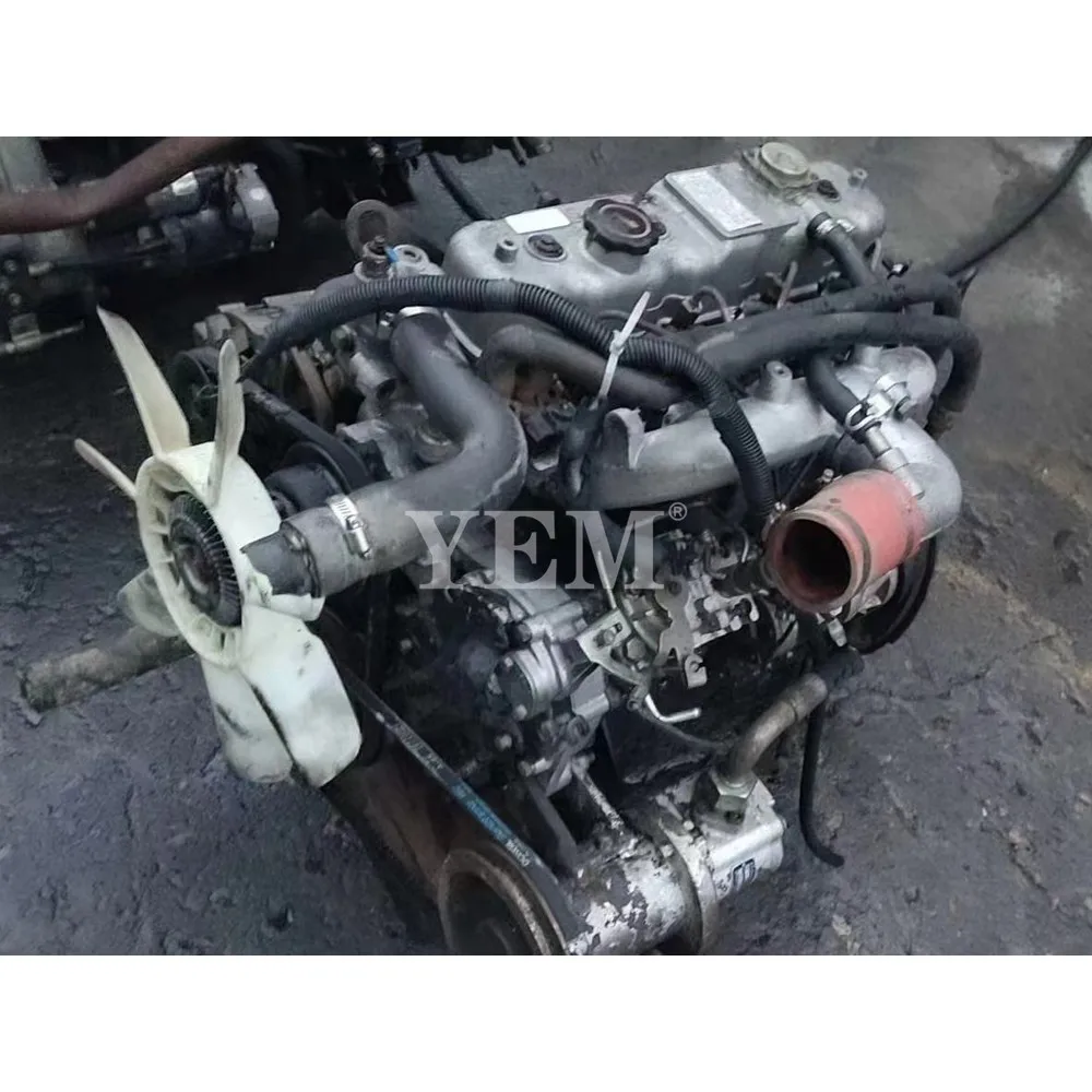 4JB1 Engine Used Complete Diesel Engine Assembly for Isuzu Engine Excavator