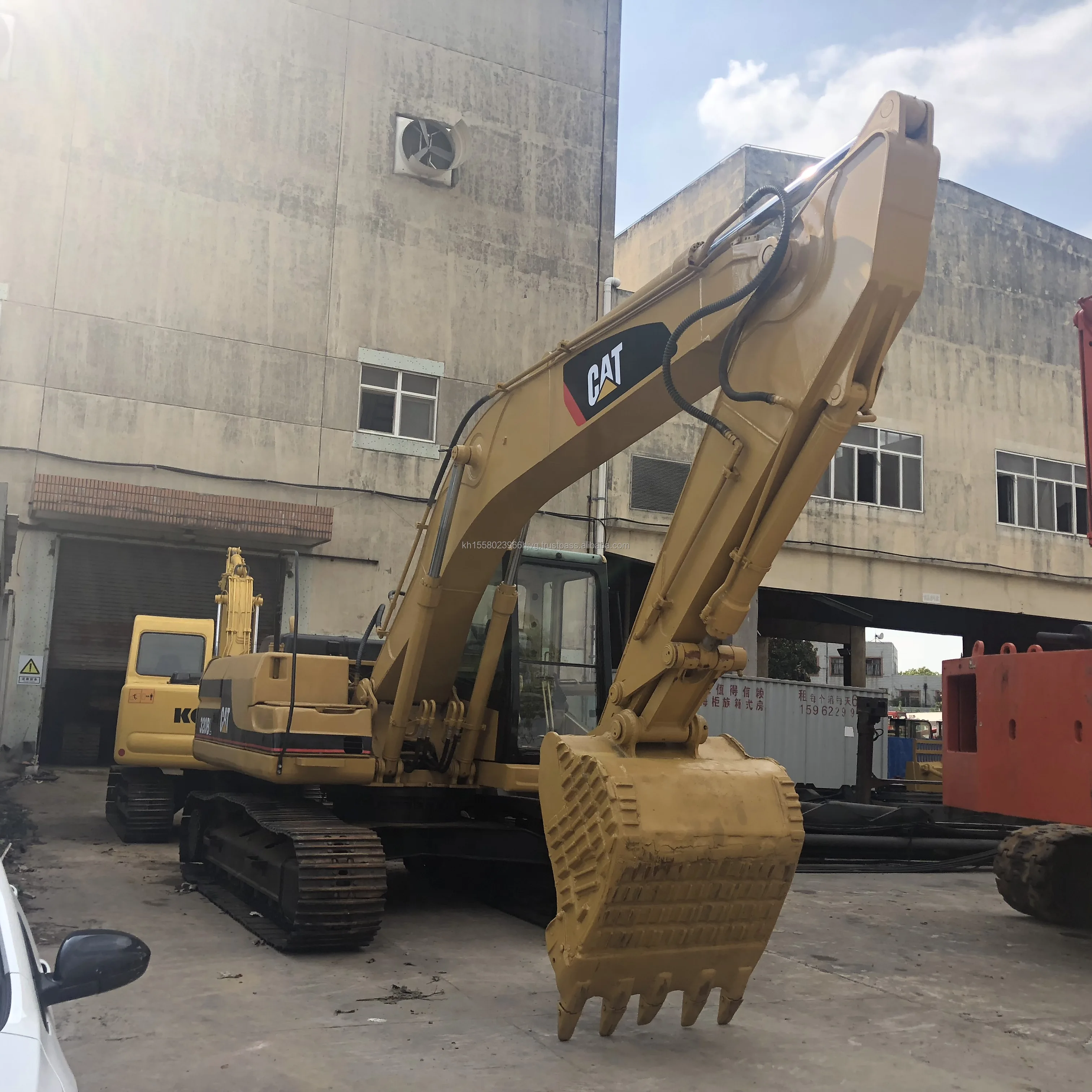 Hot Sell Original Caterpillar Cat320bl Used Excavator In Uae Backhoe