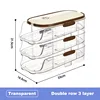 Transparent-Double row 3 layer