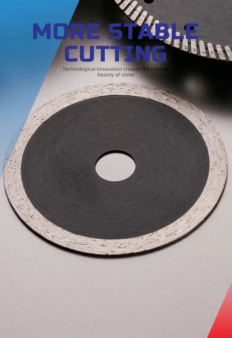 230mm Sharping Sintered Continuous Diamond Saw Blades For Ceramic Tile ...