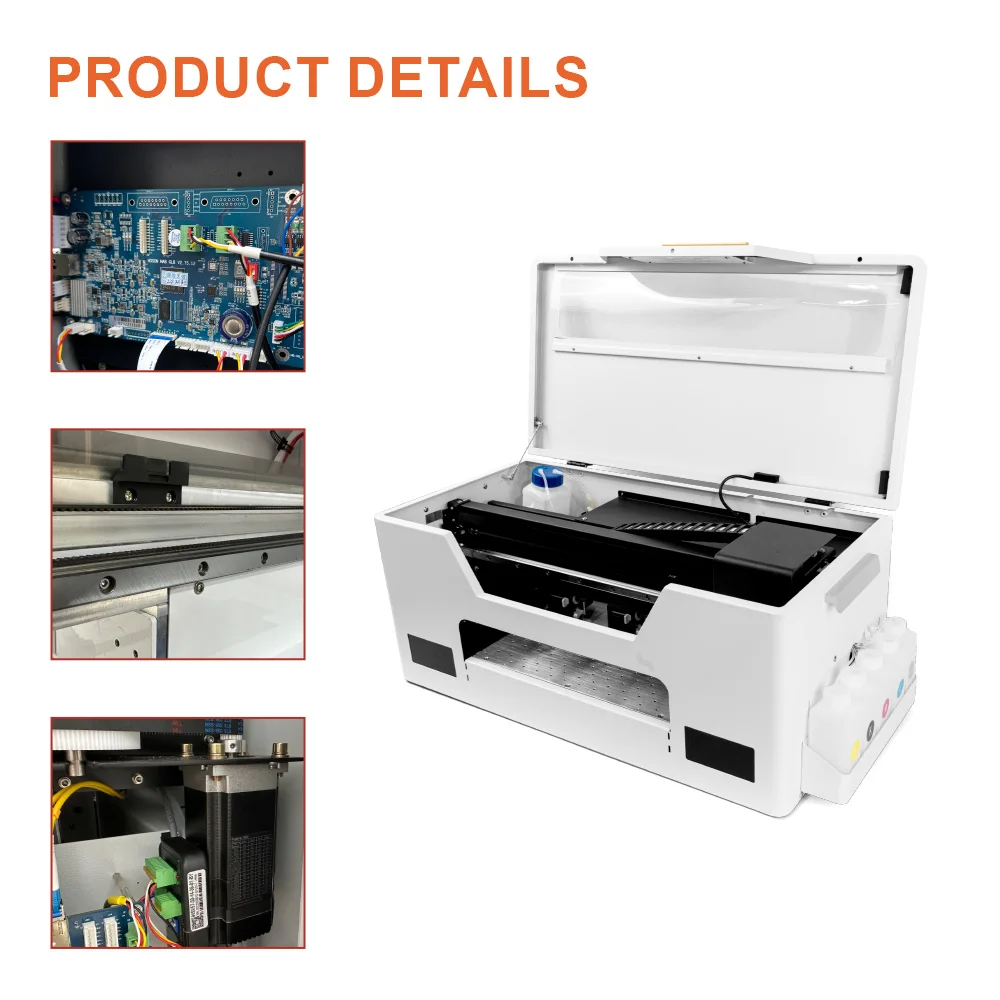 Pro Colored Uv Dtf Printer Dtf 1800 Yinghe Large Format Printer Verified A3 Size Mycolor Okai Dtf Printer 60cm