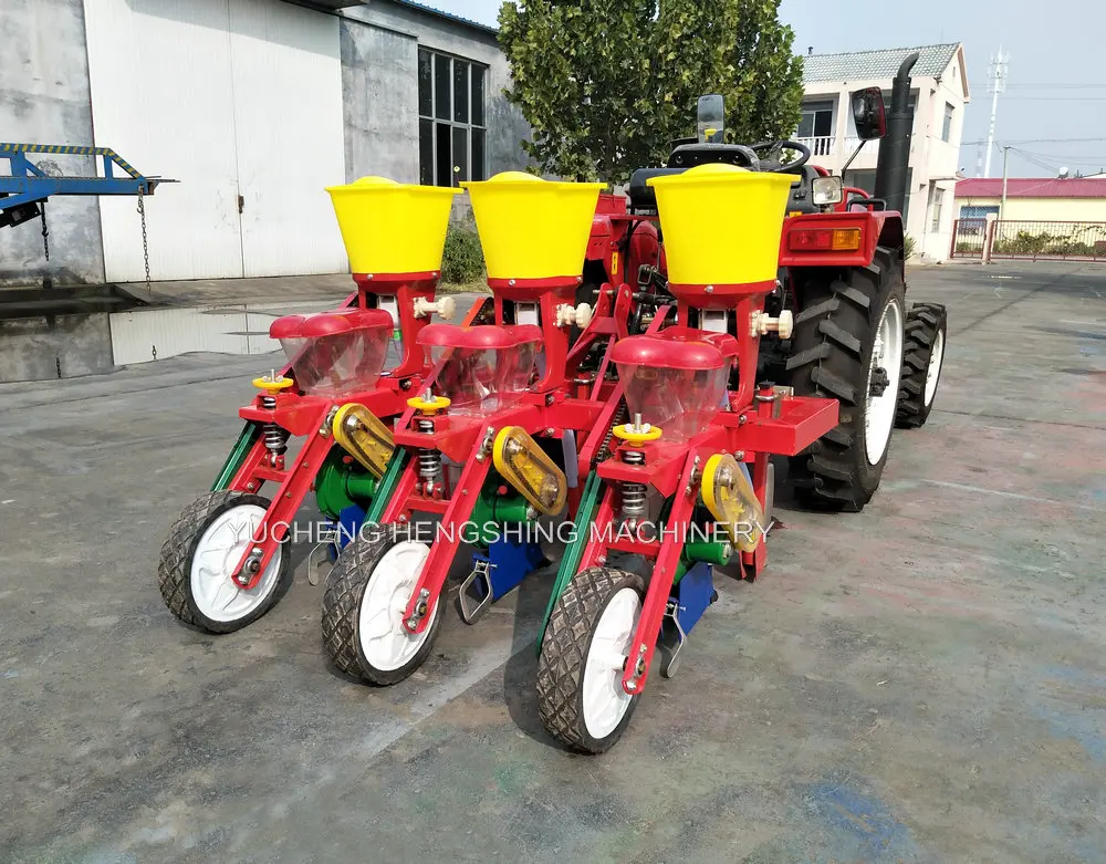 Agricultural tractor mounted 5 row soybean corn planting machine corn seed planter