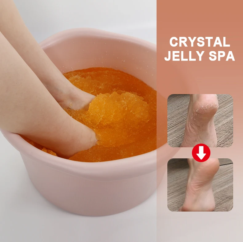 Foot Skin Care Crystal Jelly For Pedicure Spa Set Whitening Callus