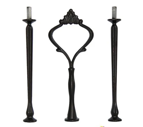 Mixed Styles And Colors 2 Tier 3tier Wedding Cake Plate Center Stand Handle Rod Cake Stand