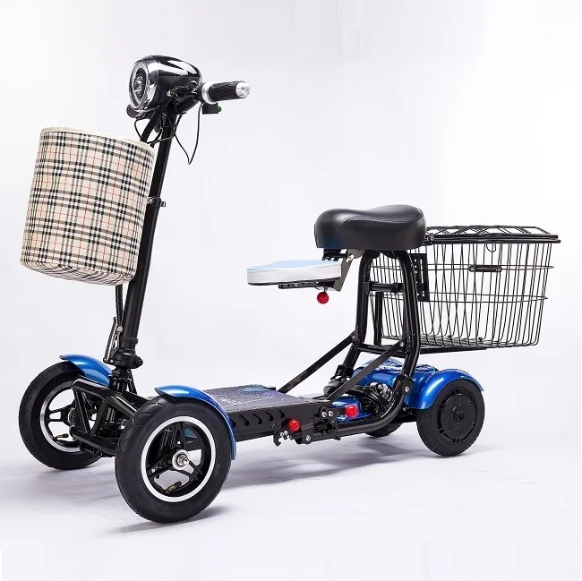 Electric Mobility Quadricycle Scooter Very Compact Opklapbare