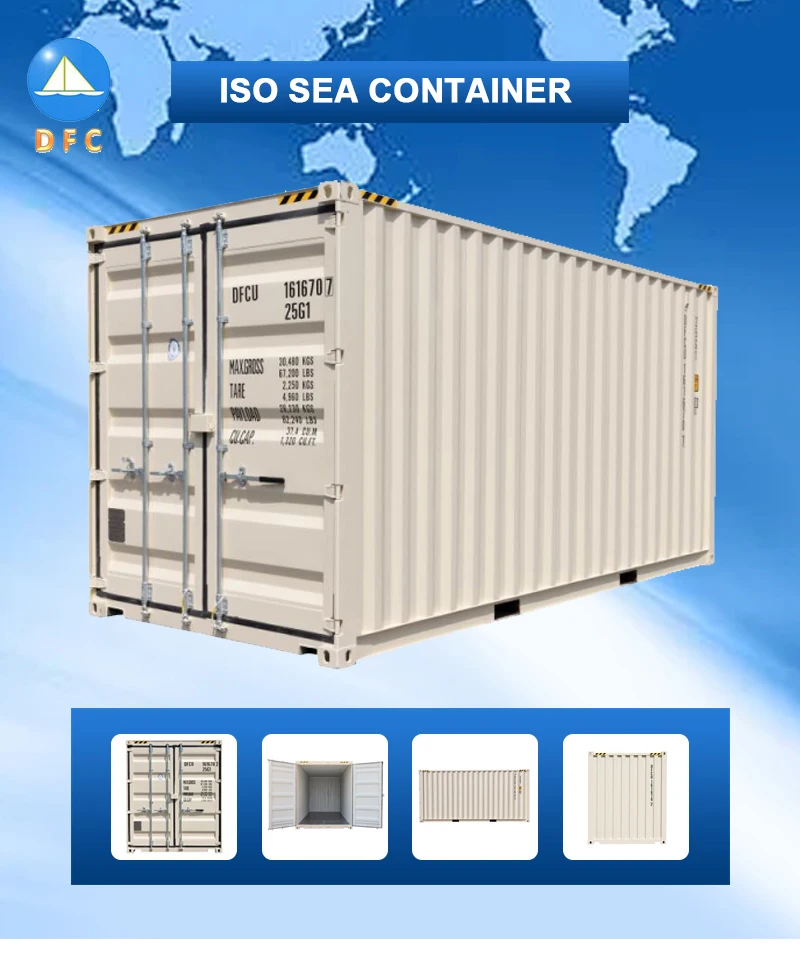 40'feet New Shipping Container Price Marine Container Dry Cargo