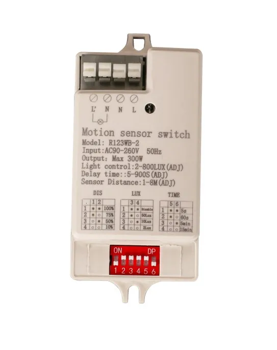 Movement Motion Microwave Radar Sensor Switch Device For Downlight