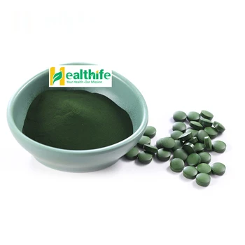 FocusHerb Superfood Chlorella Algae Powder 55% Protein Organic Chlorella Tablets