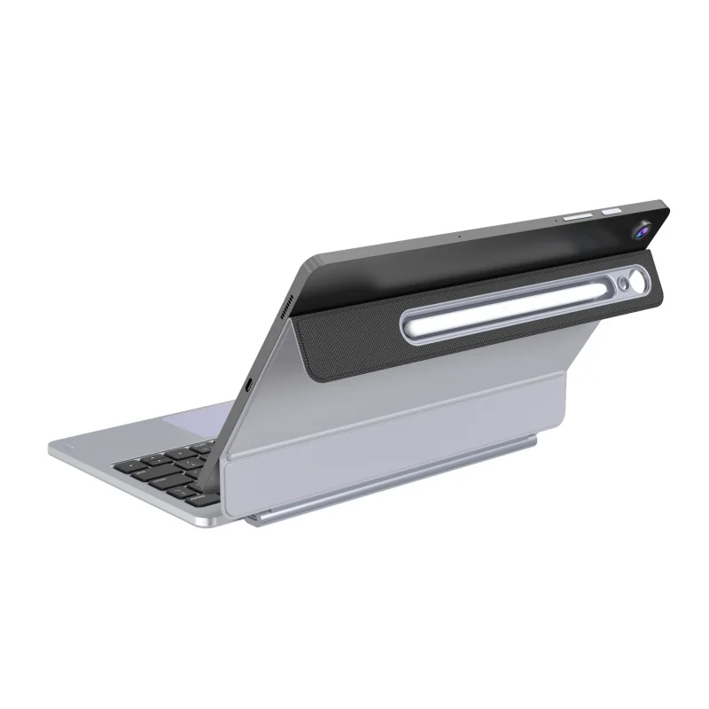 Prime Keyboard Case for For Samsung Galaxy Tab S10Fe  Slim Magnetic Keyboard Tablet Case with Pen holder with Multi-Touch for S9