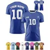 Royal Blue  White